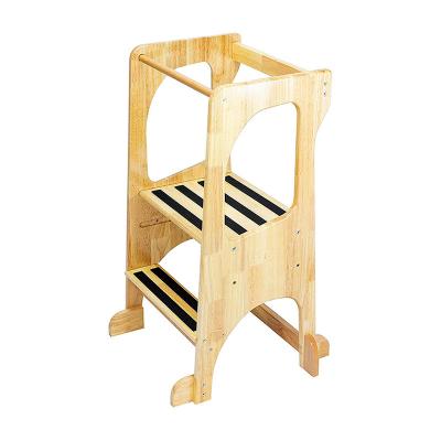 China Cheap Stable Wooden Kids Kitchen Helper Learning Tower for sale