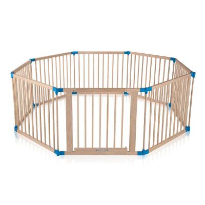 China Modern Durable Folding Wooden Baby Playpen Large Baby Playpen Guard Rail Baby Playpens for sale