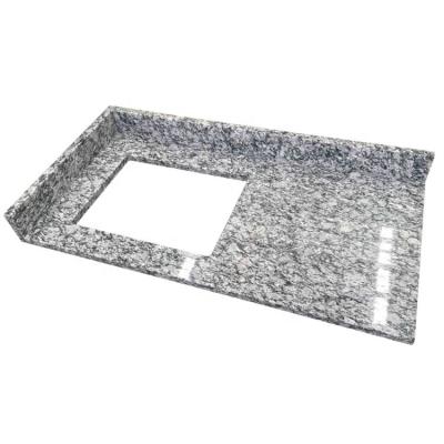 China Customized Project Modern Countertops Kitchen Bathroom Granite Vanity Top for sale