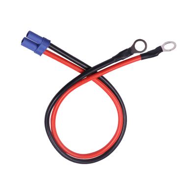 China Quick Install EC5 Connector To O Ring Auto Terminal Battery Charge 35CM Electric Vehicle Wiring Solar Battery To Inverter Solar Cable for sale