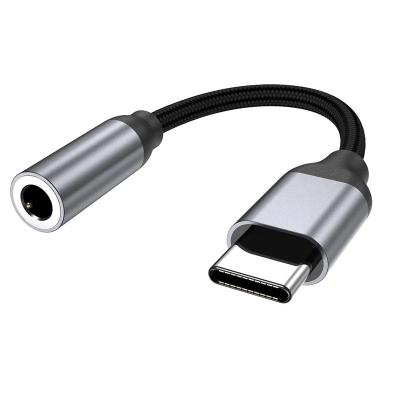 China COMPUTER Type-C to 3.5mm Audio Adapter USB C 3.5 to Earphone Jack Adapter Cable for sale