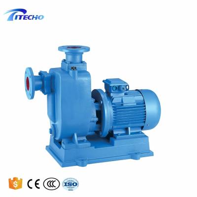 China raw water 80ZW65-55 no clog kirloskar self priming centrifugal pump for sale