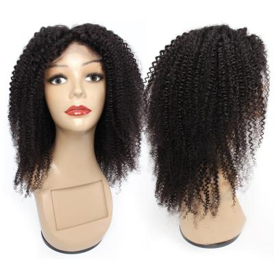 China Xuchang Factory 4x4 Lace Closure Curly Cuticle Aligned Hair Wig Kinky Curly Wig zu verkaufen