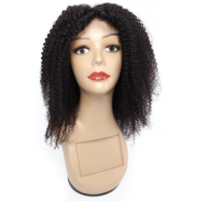 China Human Hair Kinky Curly Front Closure Wig Virgin Hair HD Lace Frontal Swiss Lace Raw Indian Short Straight Full Wig Wholesale zu verkaufen