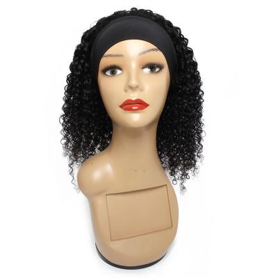 China Wholesale Straight Headband Wig Hair For Black Women, Raw Virgin Hair Headband Wigs zu verkaufen