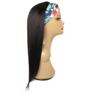 China Wholesale Straight Headband Wig Hair For Black Women, Remy Human Hair Headband Wig, Straight Hair Band Wig Te koop