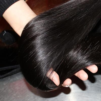 China Silky Straight Human Hair Extensions Virgin Bone Wave Cuticle Aligned Raw Indian Hair Hair Vendor zu verkaufen