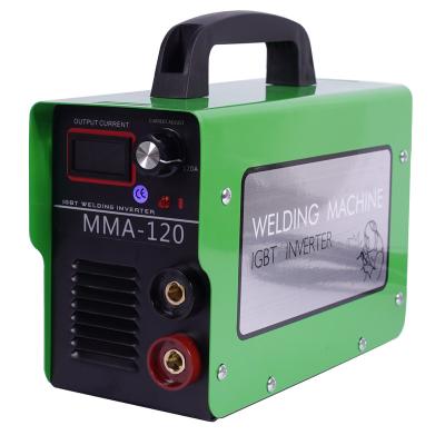 China Building Material Shops High Quality Small Metal Arc Welder Electric Welder MMA-120 Household Machine for sale