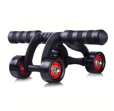 China Home Use High Quality ABS Fitness Equipment Product 3 Wheel Multifunctional Exercise ab Wheel Roller for sale