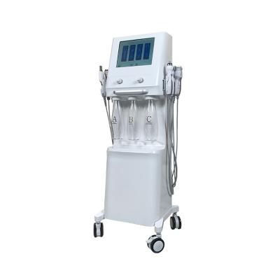 China Pigment Removal Oxygen Jet Skin Peeling Microdermabrasion Rejuvenation Hydrodermabrasion Portable Facial 6 in 1 Hydraulic Dermabrasion Machine for sale