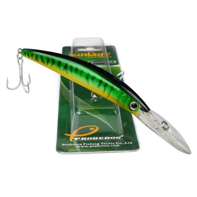 China Proberos Hard Bait Minnow 3d Lure Eyes Fishing Lures FJDW358-L10D for sale