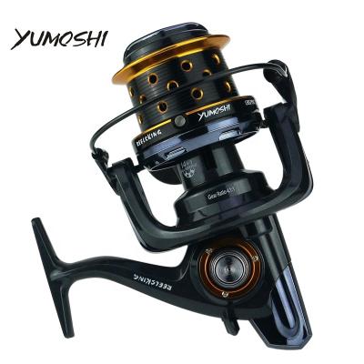 China New Fulljion Alloy 14+1BB Fishing Aluminum Spinning Reels Casting Fishing Reel 5GJYJYL220-W150D160J for sale