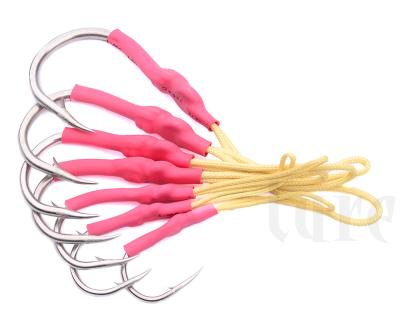 China Proberos 5pc/Bag Strong Stainless Steel Jig Hooks Help Bait Sea Fish Hooks for sale