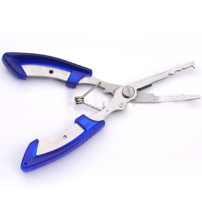 China Stainless Steel Stainless Steel Fishing Pliers Fishing Braided Line Cutters Crimping Pliers Slicer Scissors Fishing Tool for sale