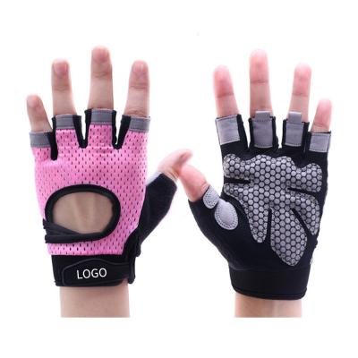 China Fitness Gloves Motorcycle Knuckle Guard Fingerless Glaves Motosiklet Eldiven Breathable Custom Weightlifting Cycling Workout Workout Glove for sale