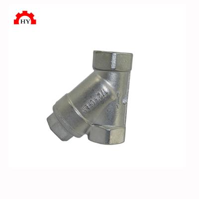 China 200 General Doom Stainless Steel 304 Y Female Wire Strainer for sale