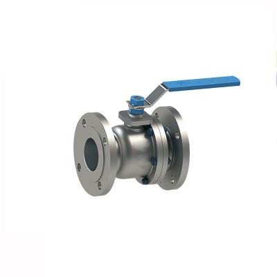 China 1000PSI 2PC API WCB 150LB Flange Ball Valve General High Pressure Caliber Ball Valve for sale