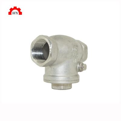 China General Liquid Stopper Check Valve Vacuum Stainless Steel High Quality One Way for sale