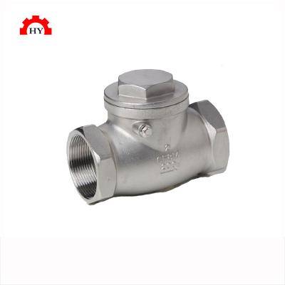 China General Mode Cast Iron Check Valve Stainless Steel Opening Pressure Swing for sale