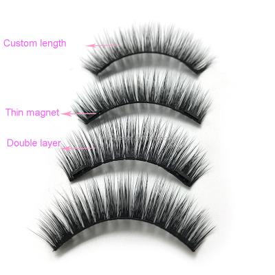 China 3d Fake Cheap Natural Handmade Mink Eyelashes False Eyelash Real Mink Fur False Eyelash for sale