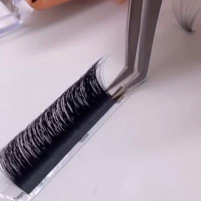 China Handmade High Quality Curling Eyelash Natural Soft Color Custom Eyelash Extensions And Graft Eyelashes for sale