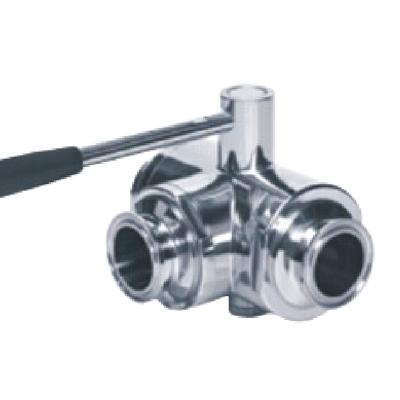 China Q1332 General Series L Three Way Type, Q1331 Three Way Type T Series Sanitary Stainless Steel Three Way Ball Valve for sale