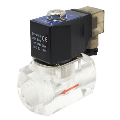 China ZCB General Series 2/2 Way Direct Acting / Pilot NC Glass Operated Piston Organic Solenoid Valve for sale