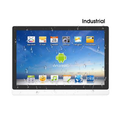 China Touchthink Wall Mount Touch Screen 19 Inch Industriale Touch All In One Android Panel PC With Rfid Card Reader for sale