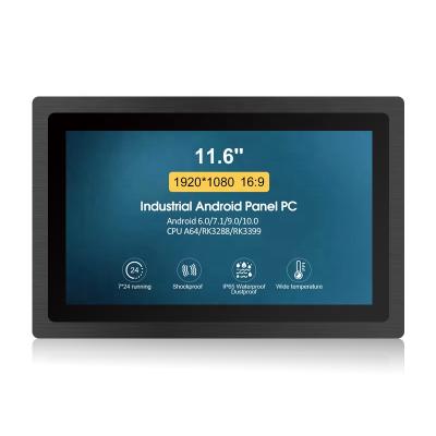 China Touchthink 11.6 Inch Android Industrial Touch Screen All in One Panel PC, All-in-One with ID Card Reader for sale