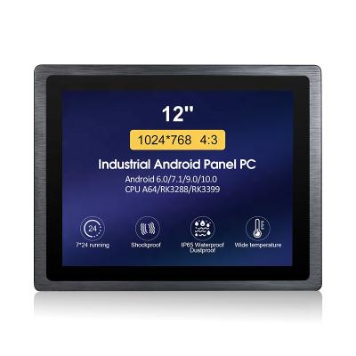 China Touchthink Touchscreen 12 Inch Android Industrial Computer Panel PC For Auto Parts Processing Electric Servo Press for sale