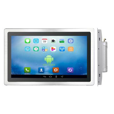 China Industrial Automation Touchthink 21.5 Inch Android Industrial Touch Screen All In One Panel PC For Vending Machine Display for sale