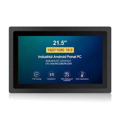 China Industrial Automation Touchthink 21.5 Inch 1920 x 2GB RAM Industrial Computer 1080 Touch Screen Android 6.0 All In One Panel PC for sale