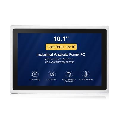 China Touchthink 10.1 Inch Touch Screen Vending Device 4G WIFI Android All in One Touch Screen Panel PC for sale