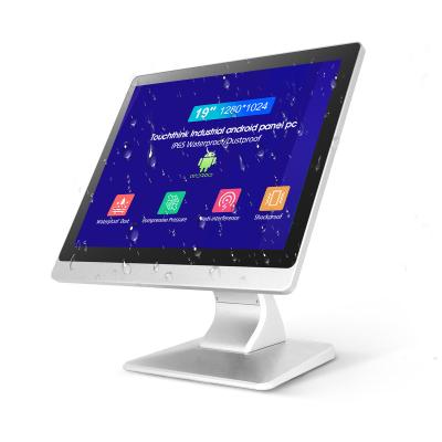 China Industrial Automation Touchthink Self-Services Terminal19 Inch 1280*1024 Android 6.0 7.1 10.1 Industrial Android All In One PC for sale