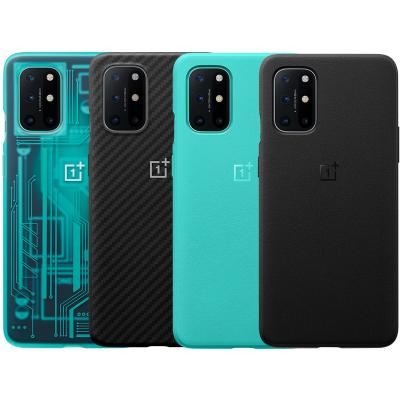 China Official Oneplus 8T Quantum Case Bumper Cyborg Oneplus Case Oneplus Karbon Cyan Official Shockproof Protective Case Cover Device for sale