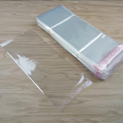 China Multi-application self-sealing flat poly cello adhesive wholesale custom printed clear cello bags for sale