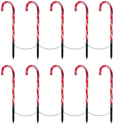 China Christmas Lights Outdoor LED Christmas Decoration Candy Cane Light Festival Garden Light for sale