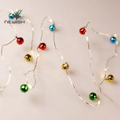 China Copper Led String Metal Feel Light Battery Operated Colorful Copper Wire LED String Lights For Festival for sale