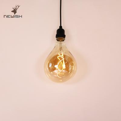 China Pretty new Edison hanging ambience on/off/timer dia10xH19cm bulb led light, PS10 coiled filament LED, with timer, indoor outdoor us, home deco for sale