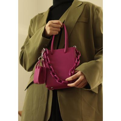 China Fashion 2021 Spring Summer Handbag Messenger Bag Fashion Ladies Acrylic Causal Bag Tote Bag For Women for sale