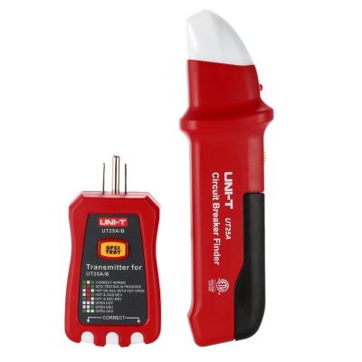 China Professional UT25A UNIT Circuit Breaker Finder Socket Tester Electrician Auto Diagnostic Tool with LED Indicator UT25A for sale