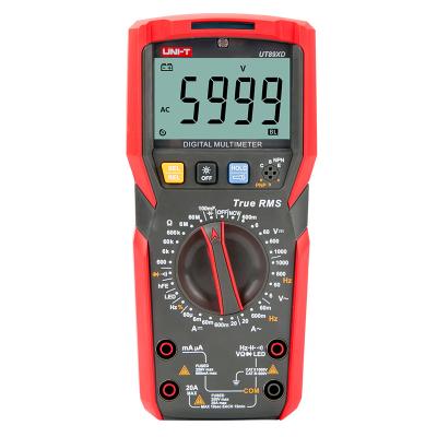 China Hot Sale UT89XD Professional Digital Multimeter RMS NCV 20A AC DC Voltmeter True Current Tester For Home Factory UT89XD for sale