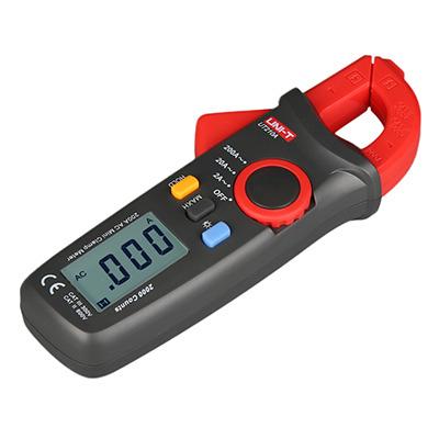 China Hot Sale UT210A Ac/Dc Current And Vfc Auto Capacitance Voltage Mini Digital Clamp Meter True RMS Non-contact String Multimeter 17mm for sale