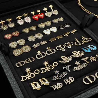 China Double G C CLASSIC luxury letter fashion necklace and bracelet famous brands charms cc bead stainless steel gold plated bracelet designer for sale