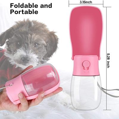 China 2021 Hot Sale Puppy Cat Drinking Bowl Outdoor Pet Water Dispenser High Quality Lightweight Plastic Recycling Collapsible Feeder Viable for sale