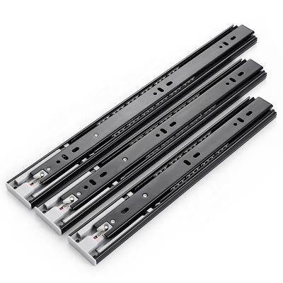 China Contemporary Channel Soft Closing Drawer Slide Telescopic Furniture Hardware for sale