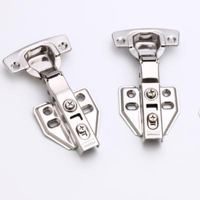 China Contemporary Cabinet Hydraulic Hinges Stainless Steel Furniture Hinges With Butterfly Plate for sale