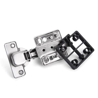 China Contemporary Black 35mm-Cup Plastic Rubber Hydraulic Hinges Plastic Hinges For Cabinet Doors for sale