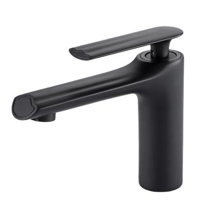 China Metered Faucets Best Selling Brand Matte Health Black Low Lead Bathroom Faucets for sale