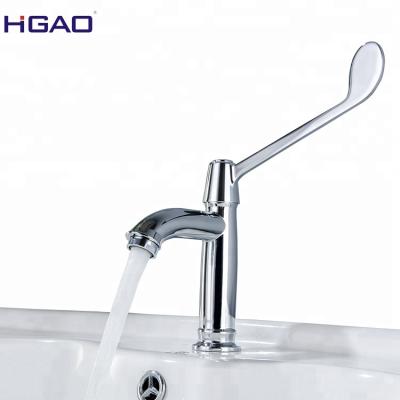 China Metered Faucets Hands Free Medical Elbow Lifts Lavatory Faucet For Hospital for sale